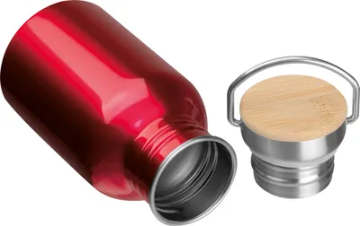 Produktbild von Trinkflasche / aus Edelstahl / 300ml / Farbe: rot