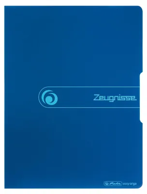 Image de herlitz classeur à anneaux easy orga to go "Zeugnisse", bleu foncé
