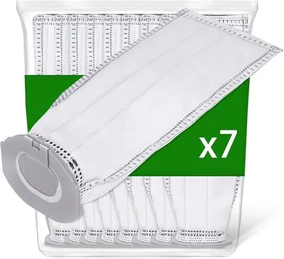 Produktbild von VK7 Accustofzuiger 7 Stofzusatzsäcke, Premium Filterbeutel Ersatzteile 7 Staubsauger