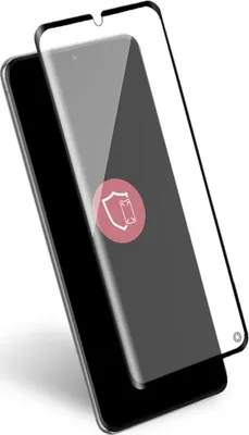 Immagine prodotto di Force Glass, pellicola in vetro 3D oleorepellente per Samsung Galaxy S20, nero trasparente