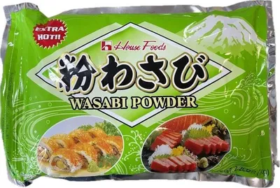 Immagine prodotto di House Foods | Wasabi in polvere - 1 kg - Sapore giapponese - Piccante - Preparazione del sushi - Spezia