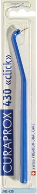 Produktbild von Curaprox UHS 430 Halter click blau oder weiß