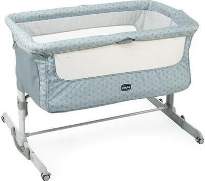 Produktbild von Chicco Next2Me Dream Beistellbett, Sage, Einhand-Öffnung, Feststellbar & Schaukelmodus