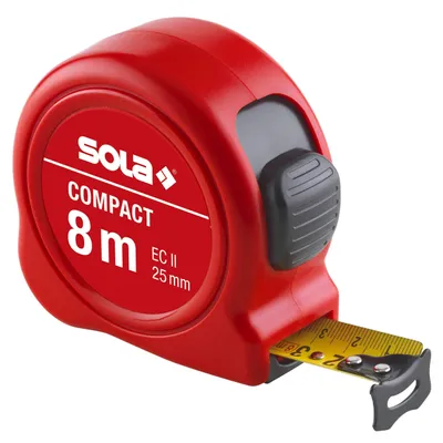 Obrázek produktu pro Měřicí pásmo Sola 8 m kompaktní
