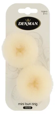 Obrázok produktu pre Denman Accessories Bun Ring Small Blond (2 Stück)