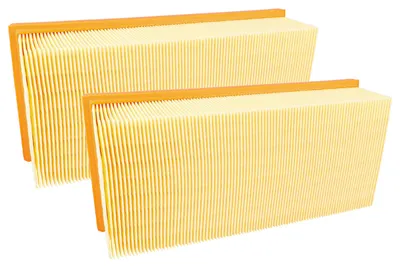 Produktbild von vhbw 2x Flachfaltenfilter ISO ePM10 50% kompatibel mit Kärcher NT 65/2 Eco Tc, 65/2 Eco, 65/2 Ap Me, 65/2 Ap, 75/2 Ap Me Tc, 72/2 Eco Tc Staubsauger