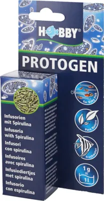 Produktbild von HOBBY Aquaristik Protogen, Zierfisch, Trockenfischfutter, Stab, Deutschland, 0,01 kg, 0,02 l