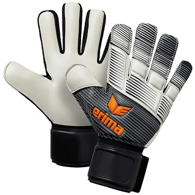 Produktbild von Erima Fußball Torwarthandschuhe SKINATOR Hybrid Training Herren schwarz weiß Gr 8