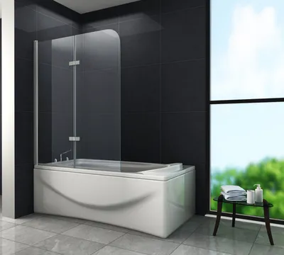 Produktbild von Duschtrennwand BREASE 120 x 140 (Badewanne)