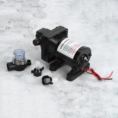 Zdjęcie produktu dla Pompa membranowa serii 42, 12 V DC, 3,0 GPM, 55 PSI, samozasysająca, z wewnętrznym obejściem do samochodów, kamperów, łodzi i statków
