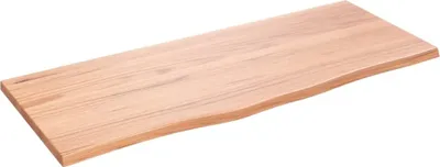 Obrázok produktu pre vidaXL Stolová doska svetlohnedá 100x40x2 cm Dubový masív ošetrený