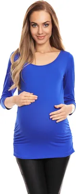 Zdjęcie produktu dla PeeKaBoo Damski top ciążowy Daichi Royal Blue S/M