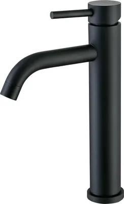 Produktbild von LOMAZOO Waschtischarmatur Mischbatterie Cardano Edelstahl Schwarz