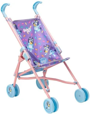 Produktbild von Bluey Puppenwagen Junior - Spielzeug Buggy für Puppen und Rollenspiel