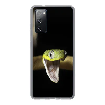 Produktbild von MuchoWow® Handyhülle Schutzhülle Hülle für Samsung Galaxy S20 FE Schlange - Tier - Schwarz Silikon Softcase Handy Hülle - Abdeckung