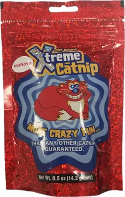 Imagen del producto de Complemento alimenticio Vetnova Xtreme Catnip para gatos, 14.2g, color rojo. Talla única