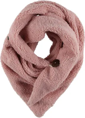 Produktbild von XXl Schal Damen Frauen Halstuch Dreieckform Kuschelig Rosa
