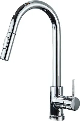 Immagine prodotto di Rubinetto da cucina in acciaio inossidabile - Accessori per lavello cromati