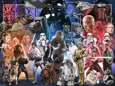 Produktbild von Ravensburger Puzzle 16366 Star Wars Universe 1500 Teile