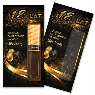 Image de Cadeaux de remerciement pour les invites - MERCI pour 18 anniversaire - 4 pieces