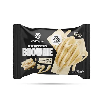 Immagine prodotto di Brownie proteico Polleo, 75 g - Cioccolato bianco