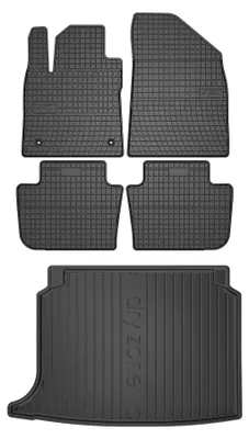 Immagine prodotto di Tappetini gomma SolidPRO + baule DryZone per MG 4 2022- 5 pezzi