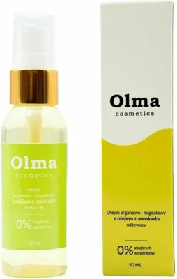 Productafbeelding van Olma Cosmetics: Verzorgende Argan- en Amandelolie met Avocado-olie, 50 ml