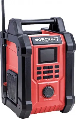 Zdjęcie produktu dla WORCRAFT CBTS-S20LiH Radio bezprzewodowe 20V DAB+, FM, Bluetooth, AUX, wyjście USB, 2x15W