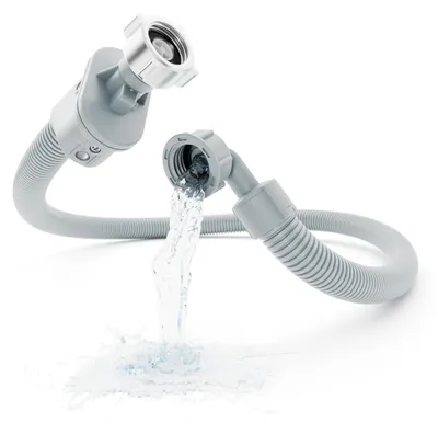 Waschmaschinen-Zulaufschlauch mit Aquastop, 1,5 m, 3/4 Zoll
