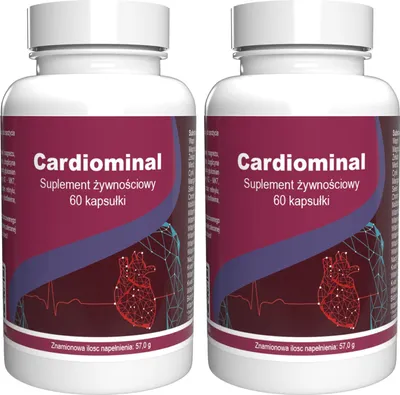 Obrázek produktu pro Cardiominal - 120 kapslí - (2 x 60 kapslí) - 2 dávky