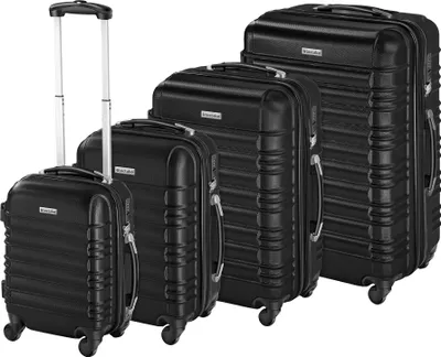 Produktbild von Hartschalenkoffer-Set 4-teilig, aus robustem ABS-Kunststoff