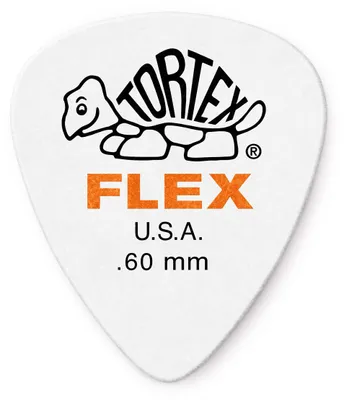 Productafbeelding van Dunlop 428P 0.60 Tortex Flex Standaard plectrum