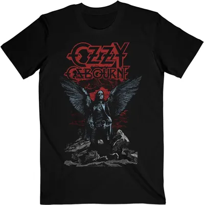 Image de Ozzy Osbourne - T-shirt homme/femme unie RO7544 (M) (Noir)