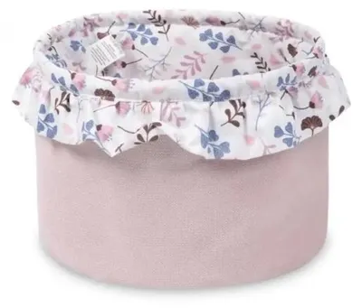 Produktbild von Kleiner Spielzeugkorb aus Samt und Baumwolle, rosa