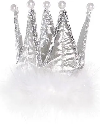 Image de GREAT PRETENDERS - Couronne de la reine argentée