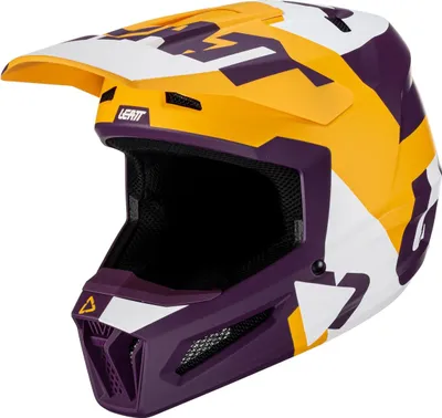 Immagine prodotto di Leatt 2.5 Tricolor Motocross Helm, lila/gelb, 2XL (63/64)
