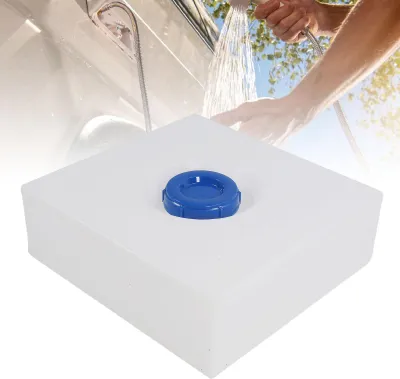 Zdjęcie produktu dla Zbiornik na wodę o pojemności 14 galonów z zamkiem błyskawicznym, wlot 130 mm, doskonałe uszczelnienie, szczelny pojemnik do przyczep, kamperów, łodzi i jachtów