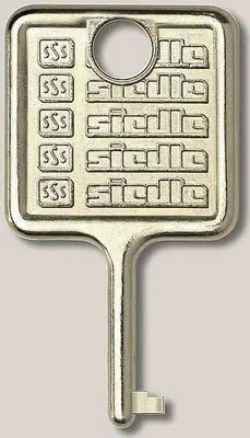 Produktbild von Siedle Schlüssel IM 511-0 f.Informations-Modul Edelstahl gebürstet
