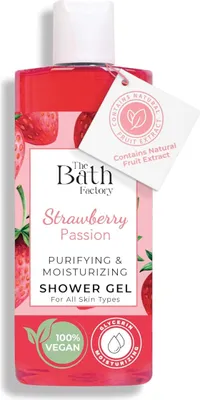Produktbild von The Bath Factory Duschgel 400 ml - STRAWBERRY PASSION