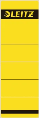 Produktbild von Leitz - Rückenetikett breit/kurz 62x192mm selbstklebend gelb 10 Stück