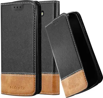 Produktbild von Cadorabo Hülle für LG G2 MINI Schutzhülle in Schwarz SHandyhülle Book Case Etui Kunstleder