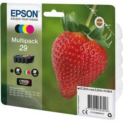 Obrázek produktu pro C13T29864012 EPSON XP Tinte (4) cmyk ST