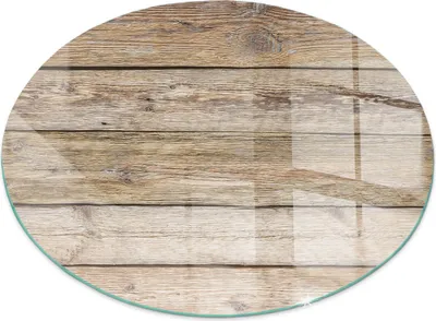 Produktbild von Glasbodenplatte für Fi 100 cm – Kaminofen – Kaminplatte Glas – Schutzglas – Funkenschutzplatte –Glasbodenplatte Feuerfeste – Hitzeschutzplatte – Bodenschutz aus Glas – Naturholzbretter