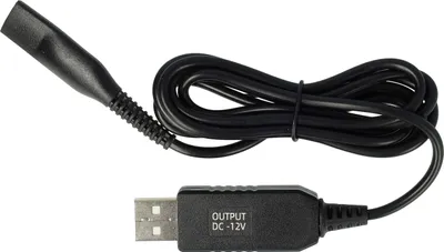 Produktbild von vhbw Ladekabel kompatibel mit Braun HC20, HC50 Rasierer - Netzkabel, 120 cm