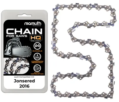 Produktbild von Kette für Motorsäge 45cm 1,5mm 0,325" 72TG für Jonsered 2016