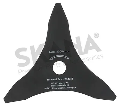Image de Lame Trois Dents Mtd - Origine : 092.63.024