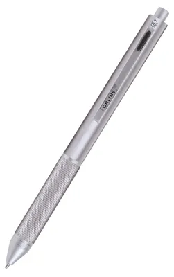 Image de ONLINE® 32045/3D Stylo à bille Multi-Pen 4 in 1 - M, silver