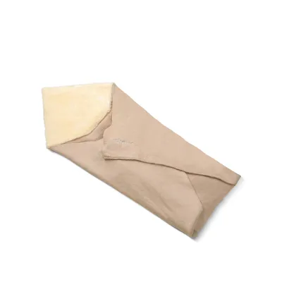 Produktbild von Wolle Babydecke Stella mit Lammfell