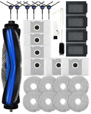 Produktbild von 27-teiliges Zubehörset für Ecovacs T50 Max Pro Omni - Inklusive Tücher und Filter
