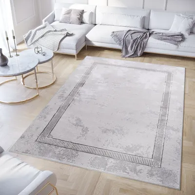 Obrázok produktu pre Tapiso Koberec Crystal Modern Dark Grey Grey Obývacia izba 200 x 300 cm